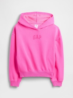 Gap logo pulover s kapuco za deklice