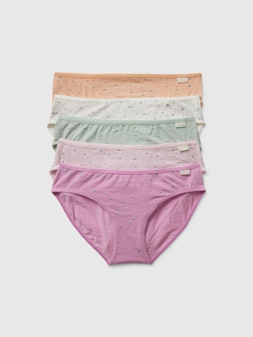 Image for Kids Bikini Briefs (5-Pack) from Gap