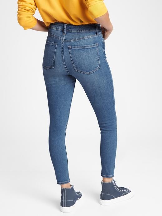 GAP High Rise Universal Legging Jeans with Button Fly Gap