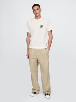 GAP Heavyweight Logo T-Shirt True Black 4