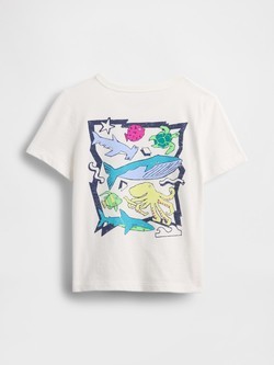 GAP Baby &amp; Toddler Mix &amp; Match Graphic T-Shirt Sea Animal Print 2