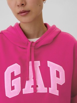 GAP Gap logo ženski pulover s kapuco Črna - Black 5