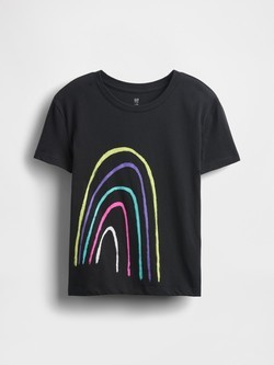 GAP Kids Relaxed Graphic T-Shirt Moonless Night 2