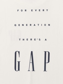 GAP Heavyweight Logo T-Shirt True Black 5
