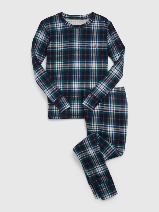 Image for Kids Plaid PJ Set from Gap