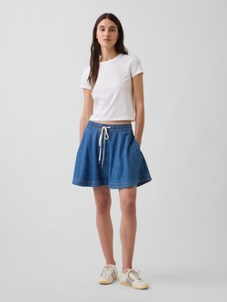 Žensko denim mini krilo