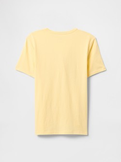 GAP Kids Gap Logo T-Shirt Pale Banana 12-0824Tcx 2