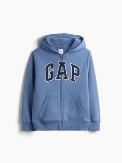 Gap logo podložena jopa s kapuco za dečke