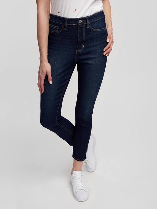 Slika za Ženske jegging jeans hlače z visokim pasom od Gap