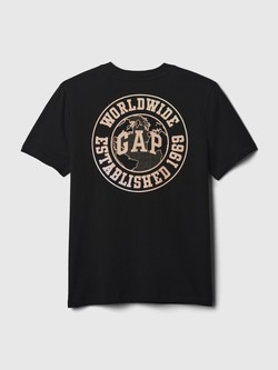 Gap logo majica s kratkimi rokavi za dečke
