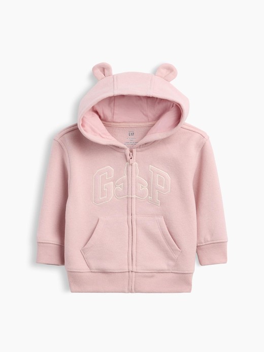 Image for Baby VintageSoft Brannan Bear Gap Logo Zip Hoodie from Gap