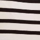 Bela - Ivory Black Stripe