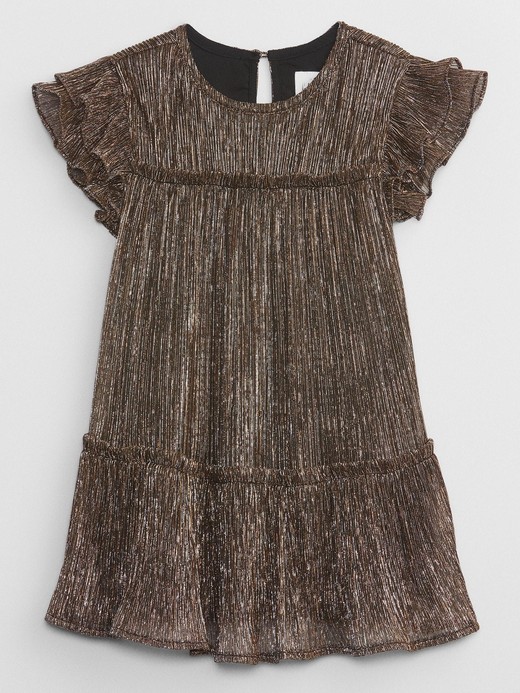 Image for babyGap Shine Ruffle Sleeve Dress from Gap