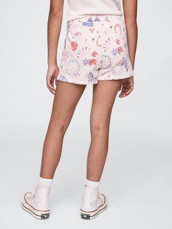 GAP Gap logo kratke hlače za deklice Roza - Doodle Print 3