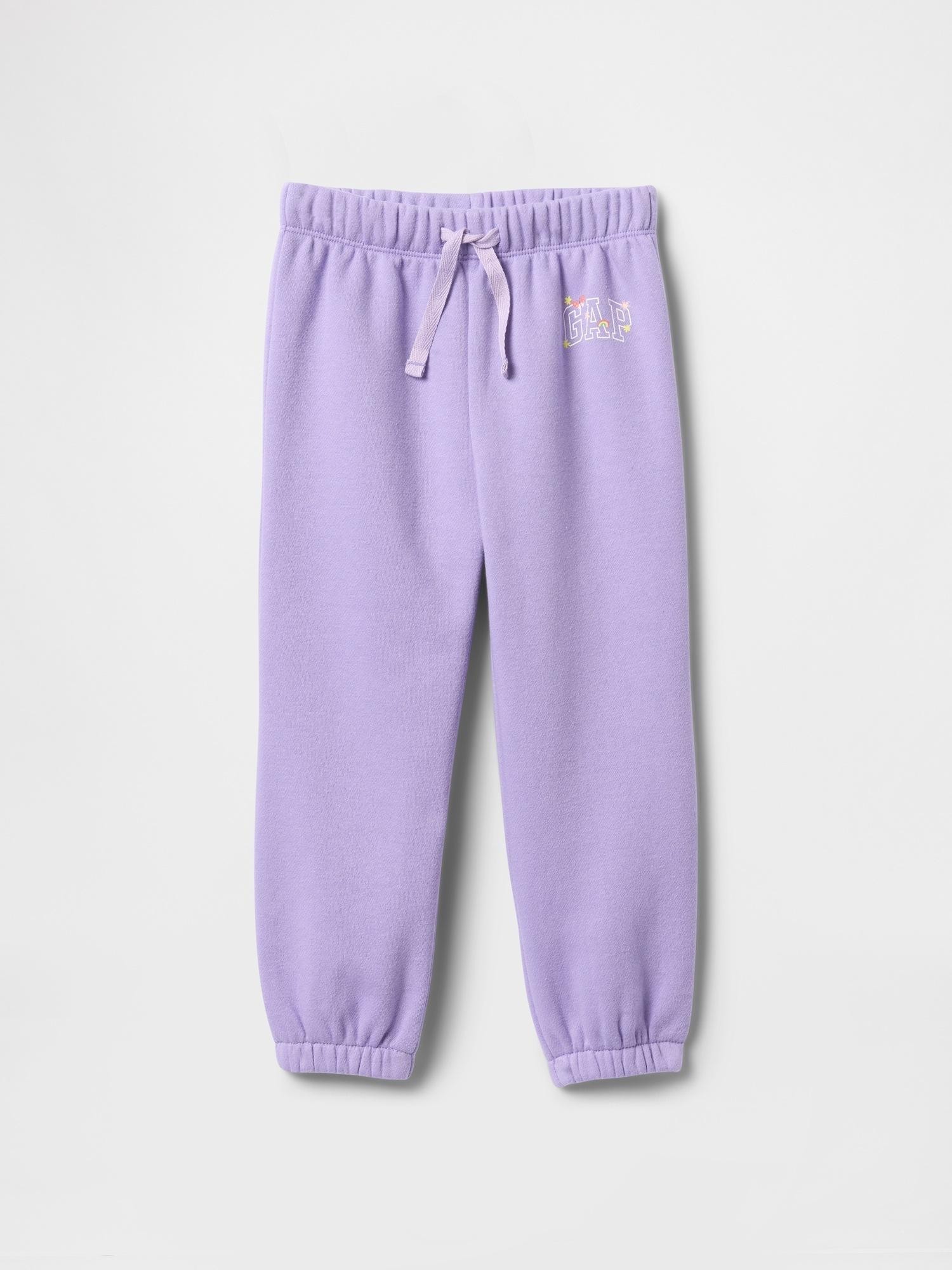 GAP babyGap Logo Pull-On Joggers Wisteria Blossom 