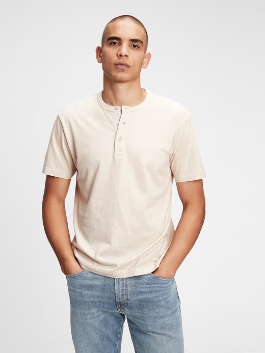 Image for Henley T-Shirt from Gap