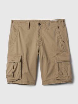 GAP Moške cargo kratke hlače Rjava - Iconic Khaki 5