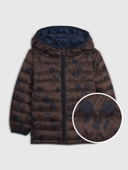 Image for babyGap | Disney 100% Recycled Mickey Mouse Lightweight Puffer Jacket from Gap