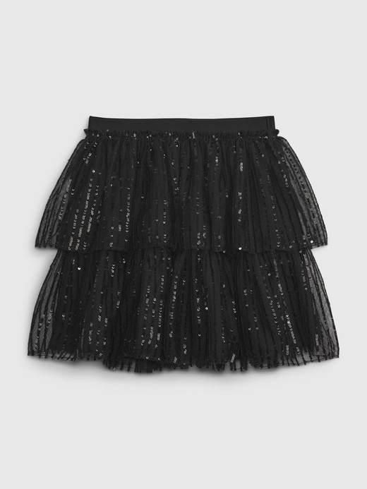 Image for Kids Sequin Tulle Skirt from Gap