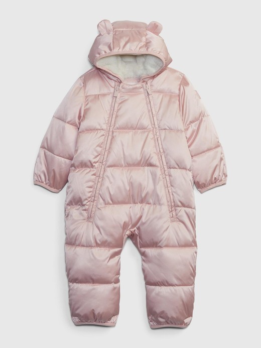 Image for Baby Heavy Weight Puffer One-Piece from Gap