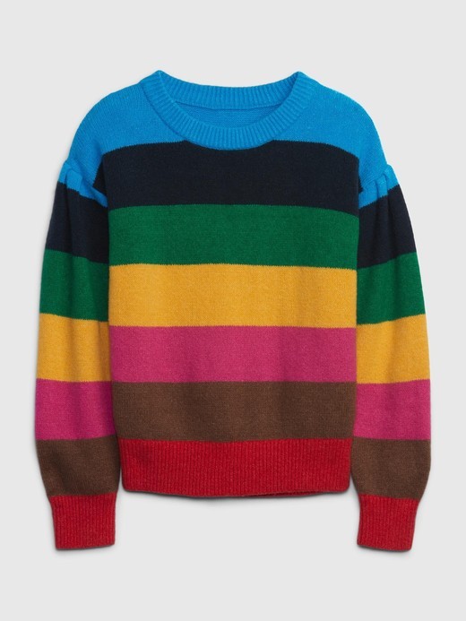 Image for Kids Happy Stripe Sweater from Gap