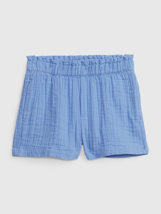 Image for Toddler Crinkle Gauze Pull-On Shorts from Gap
