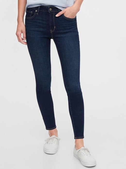 Slika za Ženske legging jeans hlače s srednje visokim pasom od Gap