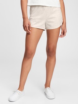 Teen 100% Recycled Polyester High-Rise Dolphin Shorts