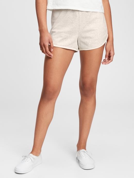 Image for Teen 100% Recycled Polyester High-Rise Dolphin Shorts from Gap