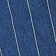 Blue Indigo Pinstripe