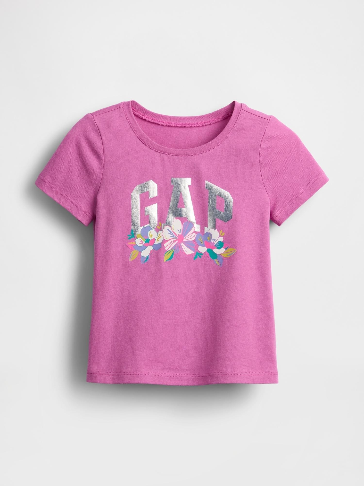 GAP babyGap Logo T-Shirt Budding Lilac 