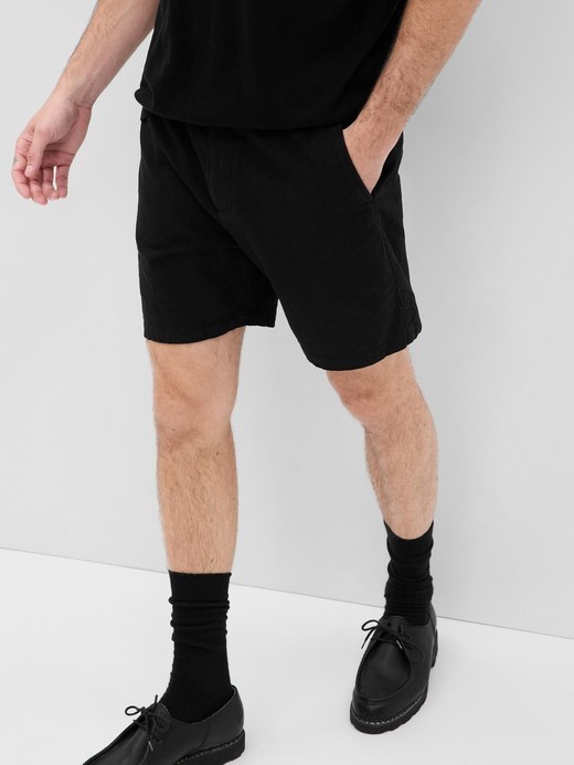 Image for Linen Cotton Shorts from Gap