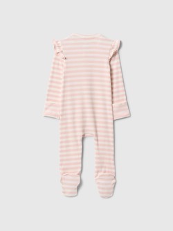 GAP Baby First Favorites One-Piece Pink Stripe 2