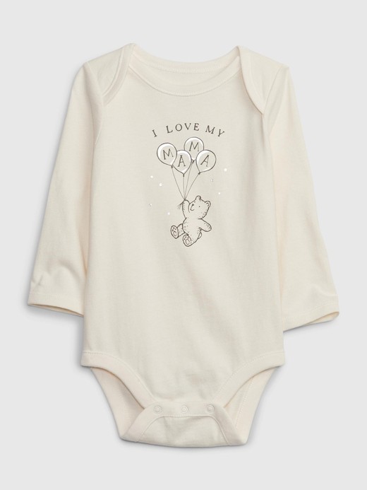 Image for Baby First Favorites 100% Organic Cotton Bodysuit from Gap