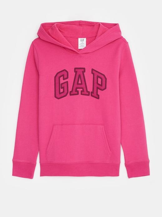 Slika za Gap logo ženski podložen pulover s kapuco od Gap