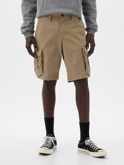 GAP Moške cargo kratke hlače Rjava - Iconic Khaki 2