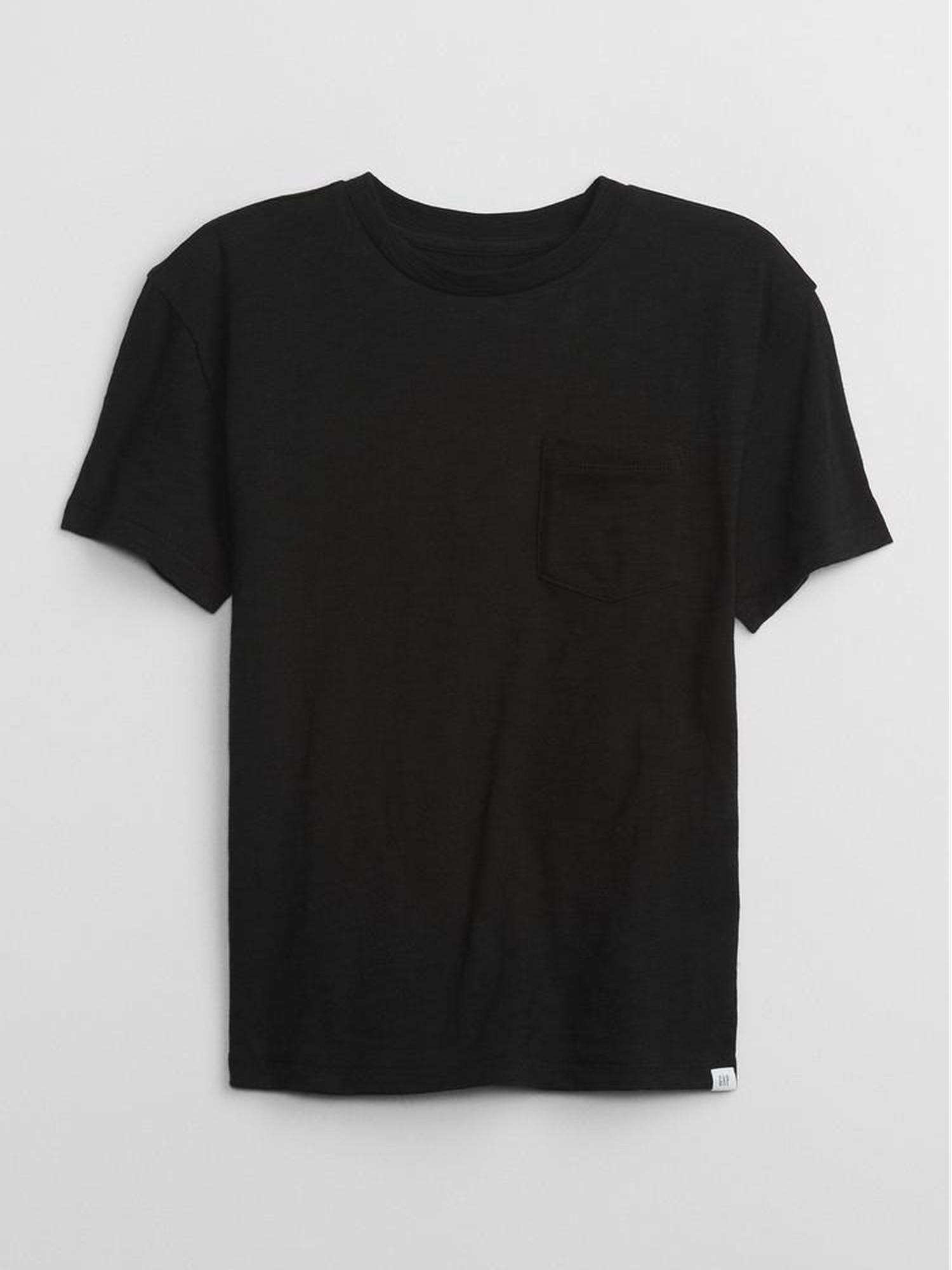 GAP Majica s kratkimi rokavi za dečke Črna - Black 
