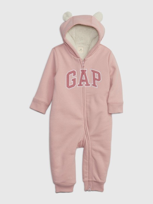 Image for Baby Gap Logo Sherpa One-Piece from Gap