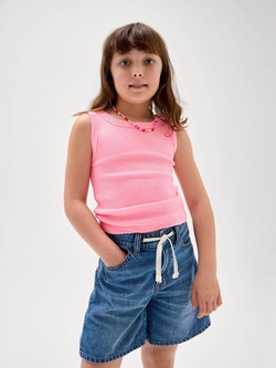 Kids Ribbed Tank Top