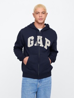 Gap logo moška jopa s kapuco