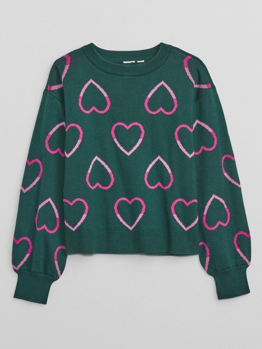 Image for Kids Print Intarsia Sweater from Gap