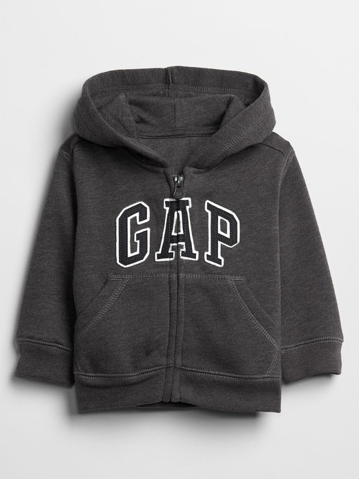 Image for babyGap Gap Logo Zip Hoodie from Gap