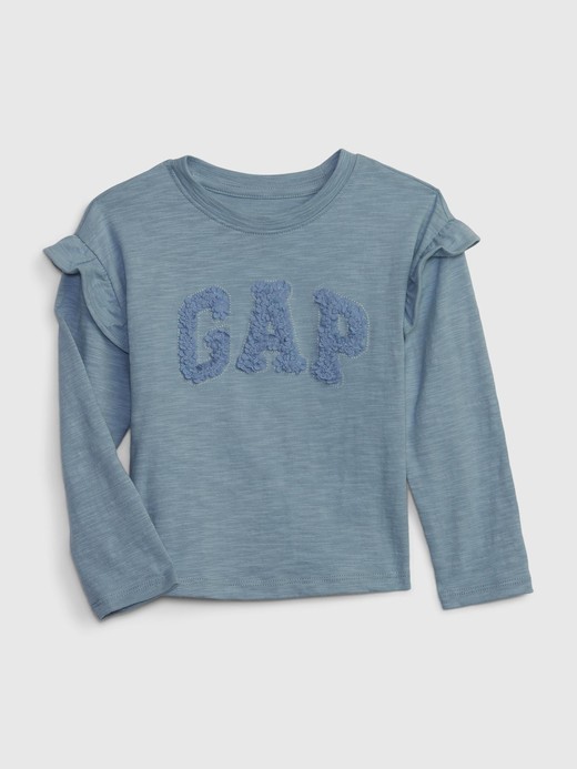 Image for Toddler Gap Arch Logo Ruffle T-Shirt from Gap