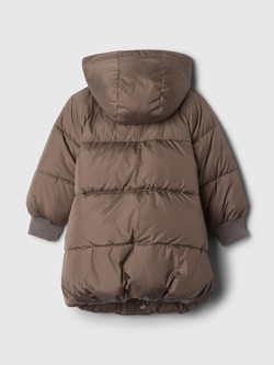 GAP Prešita bunda za malčke Rjava - Plymouth Rock Brown 2
