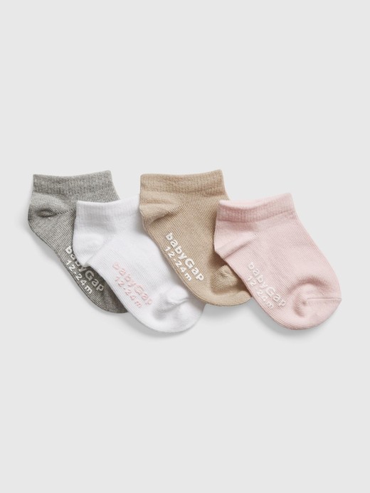 Image for Toddler No Show Socks (4-Pack) from Gap