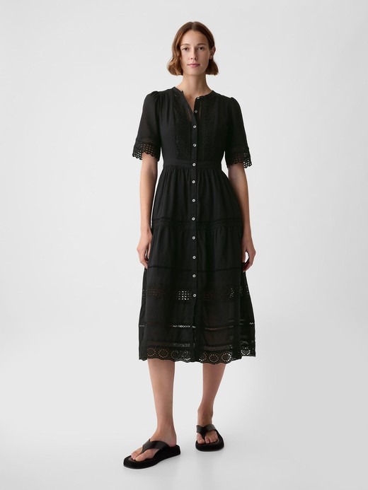 Image for Lace Midi Dress from Gap