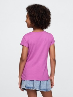 GAP Kids Graphic T-Shirt Green Mirage 4
