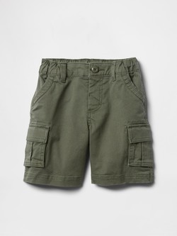 GAP Cargo kratke hlače za malčke Zelena - Thyme Green 2