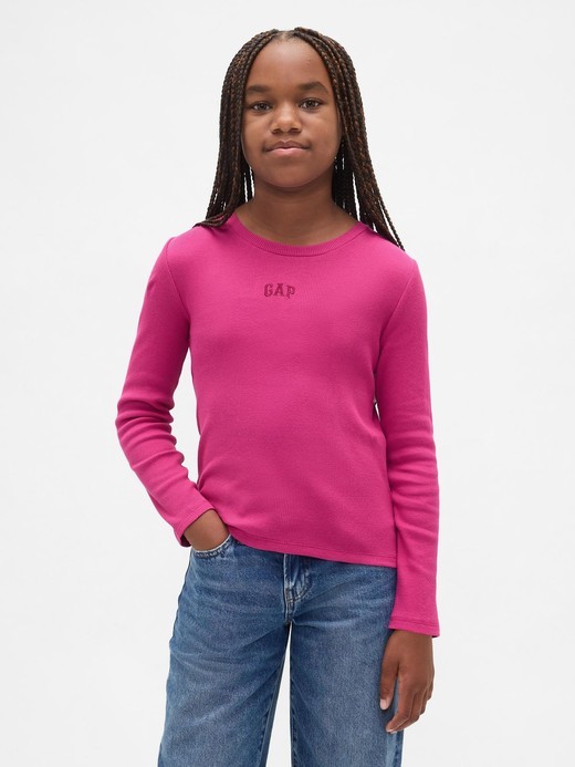 Image for Kids Rib Logo T-Shirt from Gap