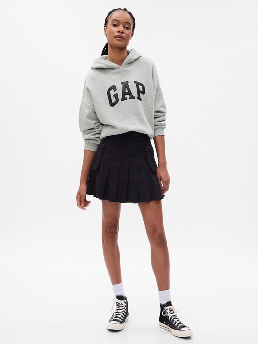Slika za Gap logo ženski pulover s kapuco od Gap